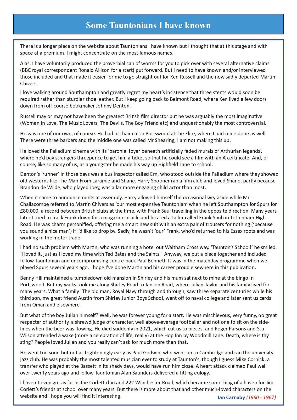 Newsletter Page 2